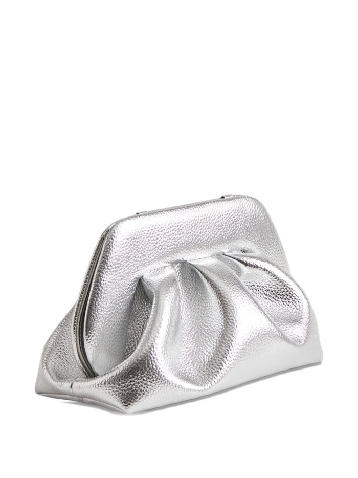 Themoire Borsa Argento Donna Bios Medium Bottalato Laminato 2