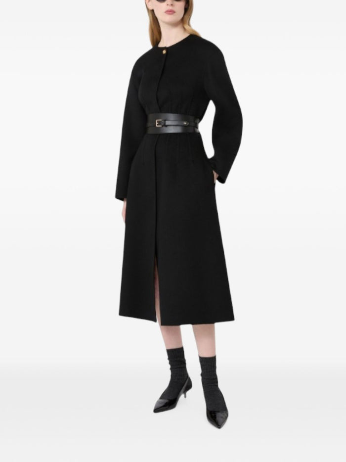 Max Mara Studio Cappotto Nero Donna 3