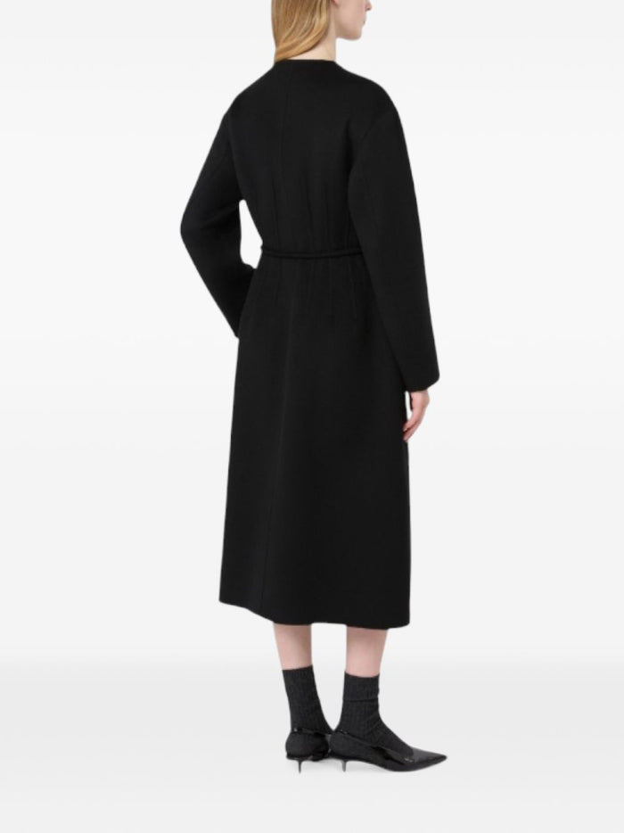 Max Mara Studio Cappotto Nero Donna 4