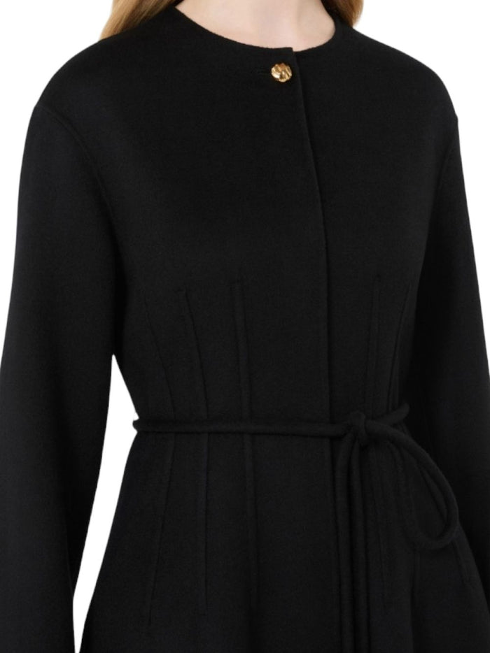 Max Mara Studio Cappotto Nero Donna 5