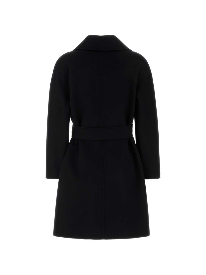 Max Mara Studio Cappotto Nero Donna 2