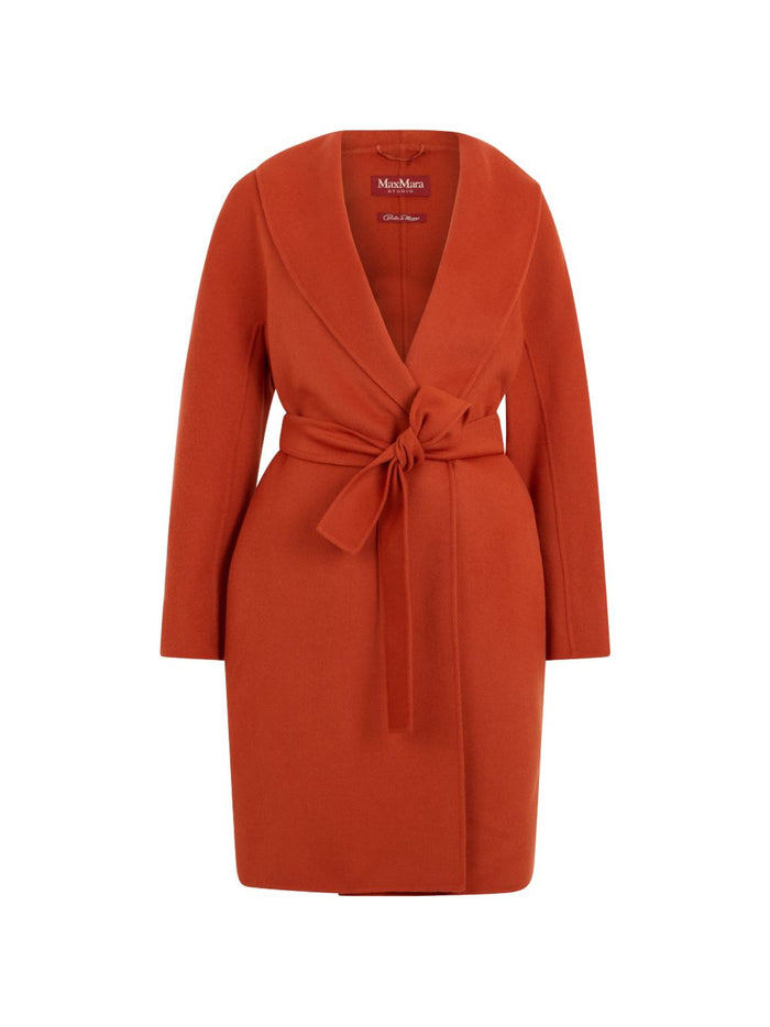 Max Mara Studio Cappotto Arancione Donna 1