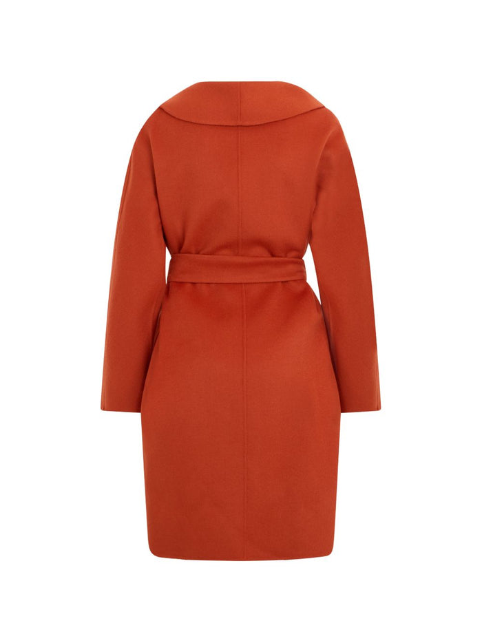 Max Mara Studio Cappotto Arancione Donna 2