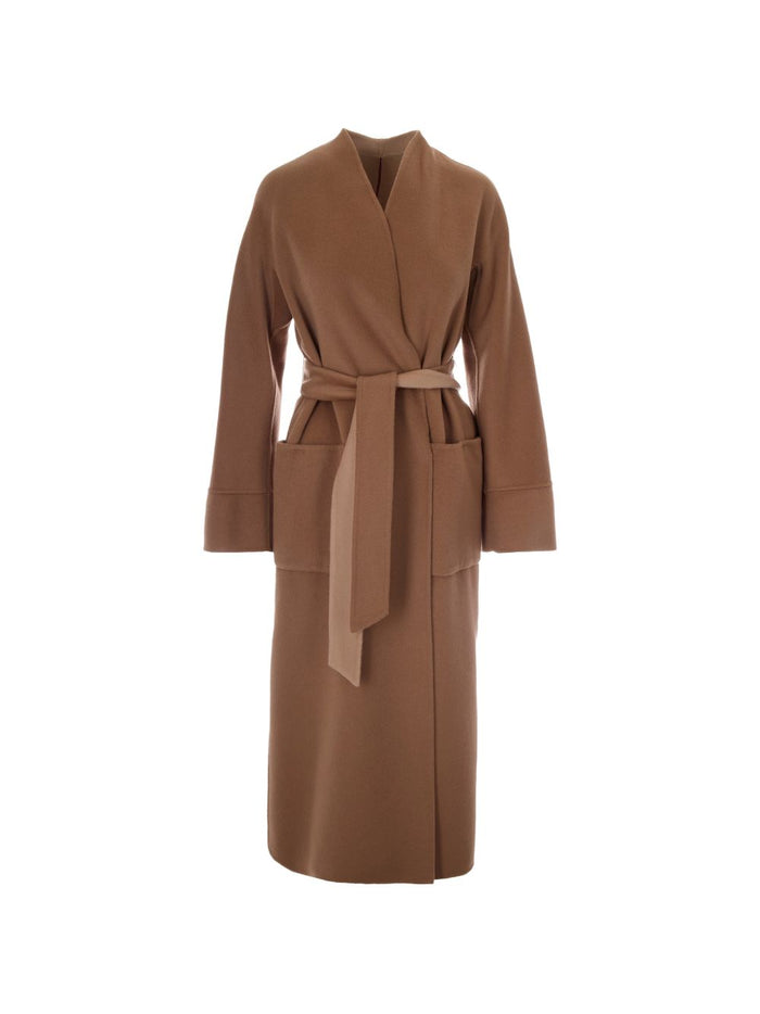 Max Mara Studio Cappotto Marrone Donna 1