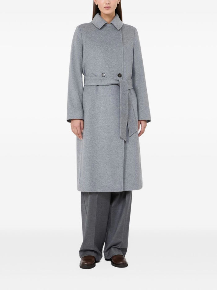 Max Mara Studio Cappotto Grigio Donna 3