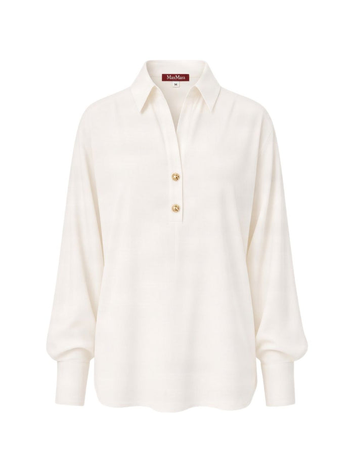 Max Mara Studio Camicia Bianco Donna 1