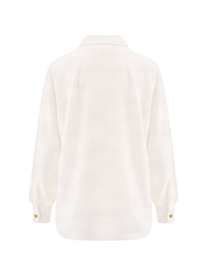 Max Mara Studio Camicia Bianco Donna 3