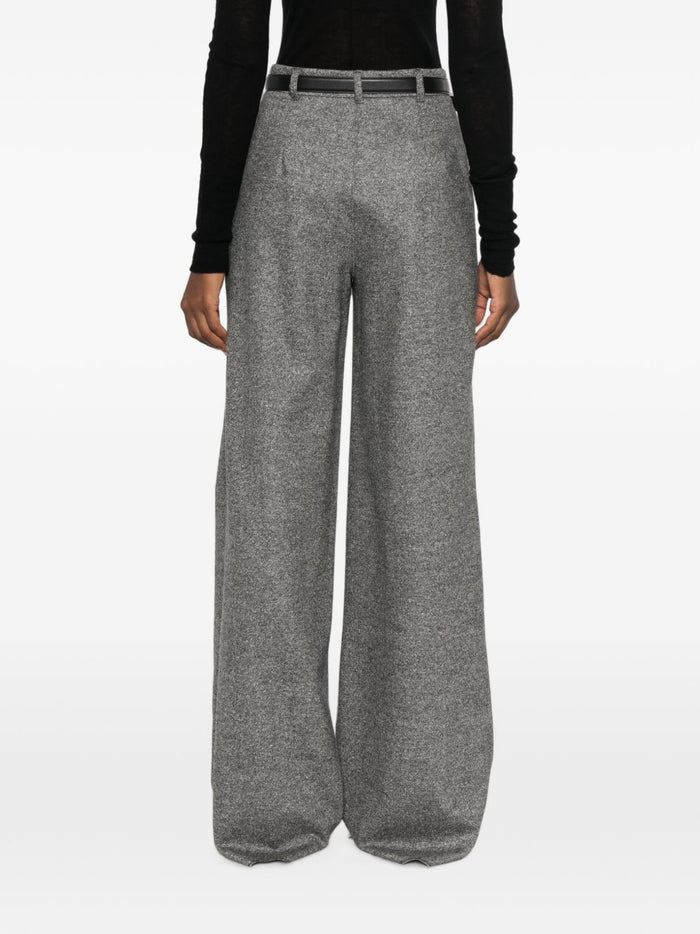 Max Mara Studio Pantalone Nero Donna 4