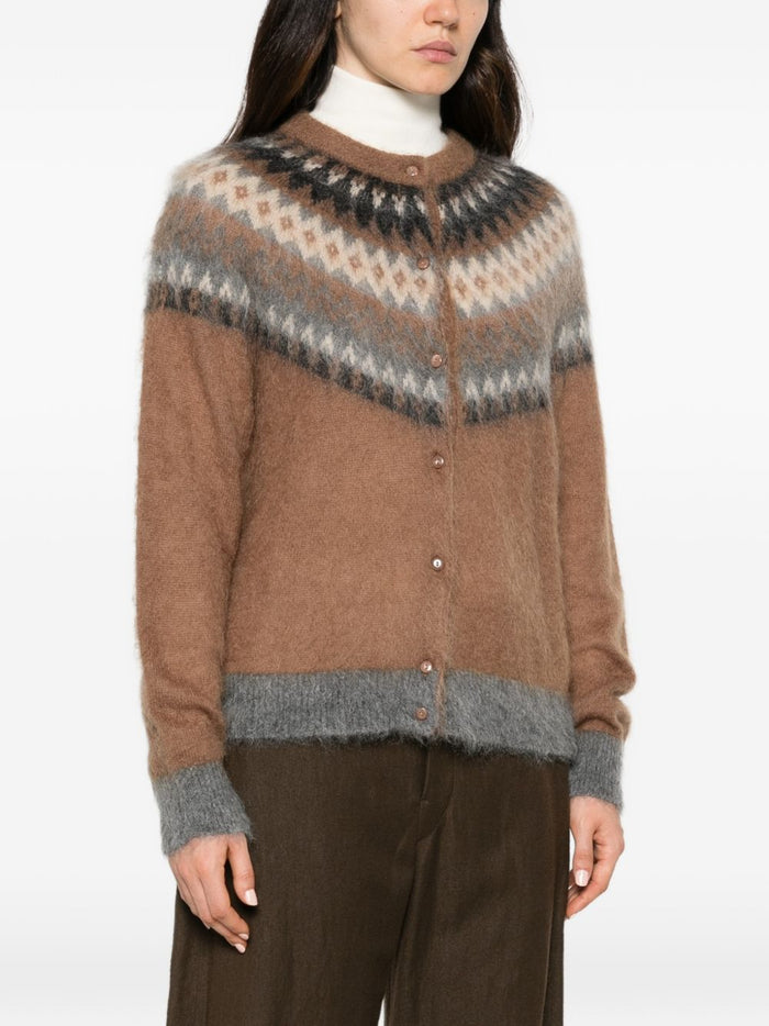 Max Mara Studio Cardigan Multicolore Donna 4
