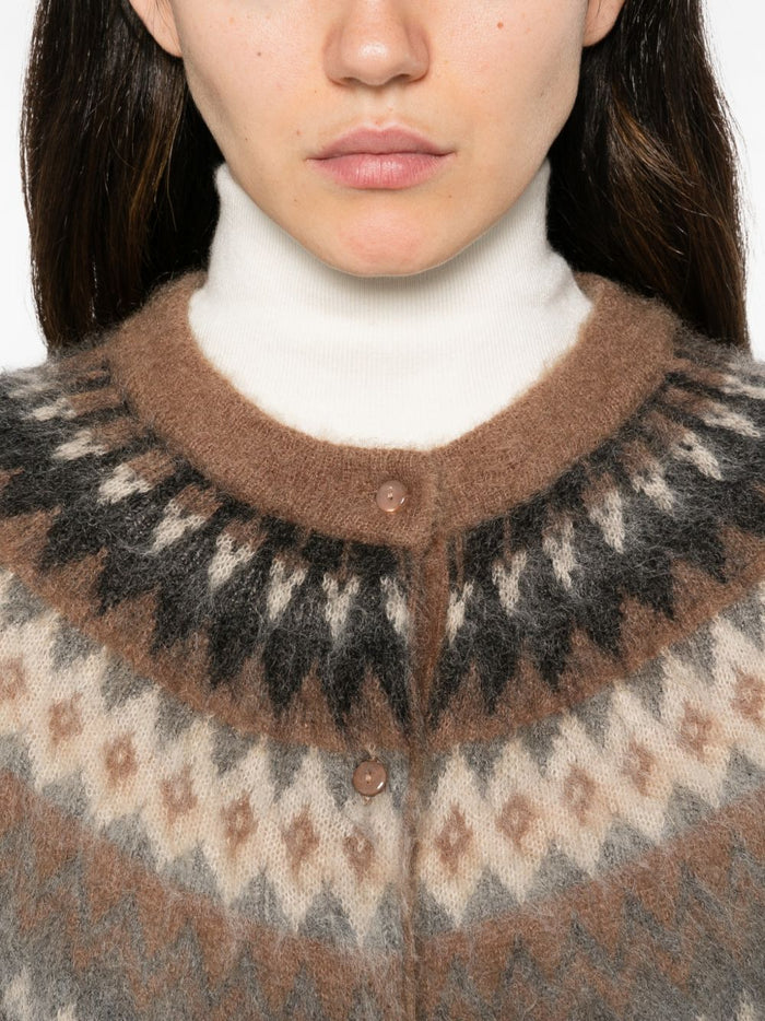 Max Mara Studio Cardigan Multicolore Donna 5