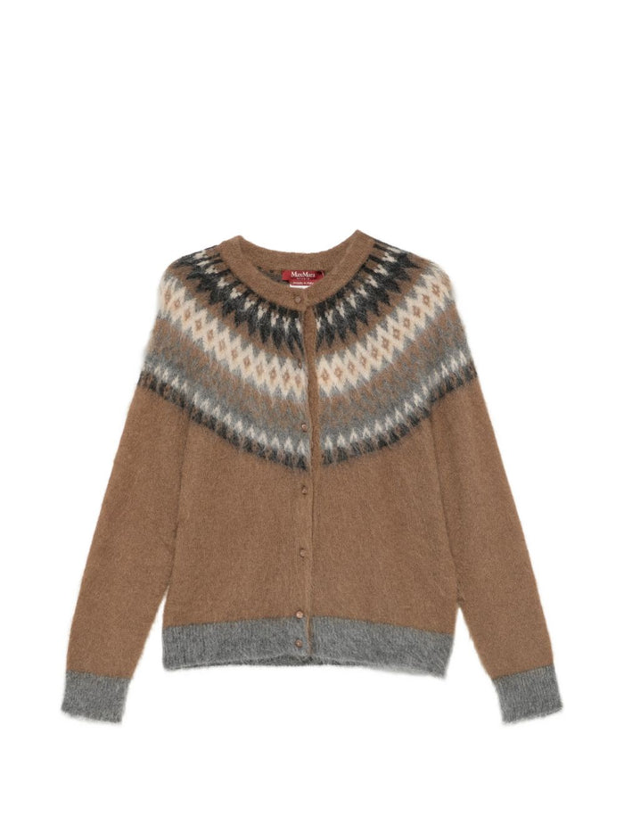 Max Mara Studio Cardigan Multicolore Donna 1