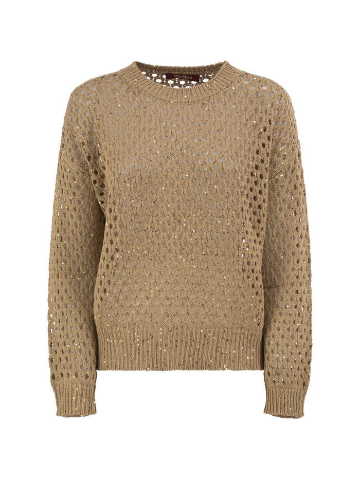 Max Mara Studio Maglia Marrone Donna 1