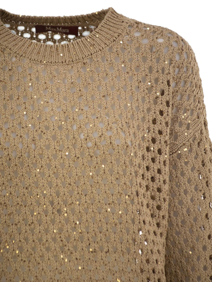 Max Mara Studio Maglia Marrone Donna 2