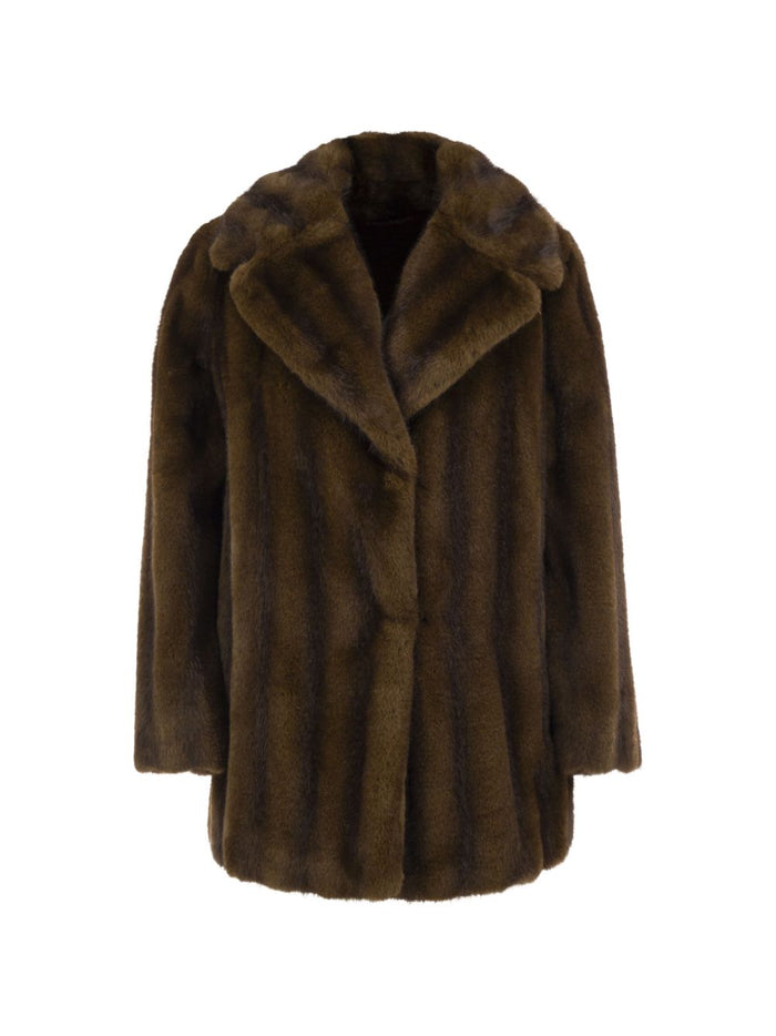 Max Mara Studio Giaccone Marrone Donna 1