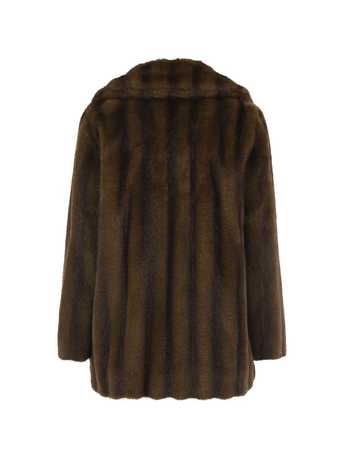 Max Mara Studio Giaccone Marrone Donna 2