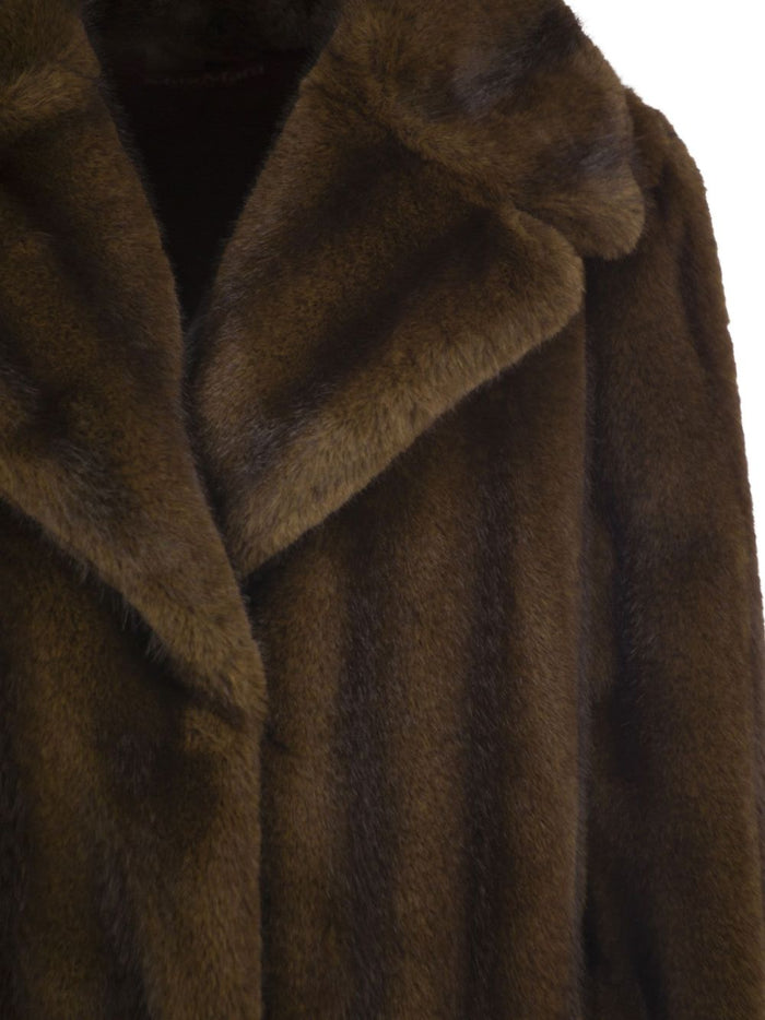 Max Mara Studio Giaccone Marrone Donna 3