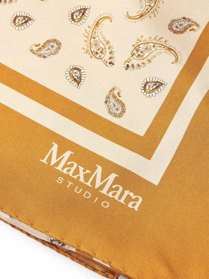 Max Mara Studio Foulard Multicolore Donna 2