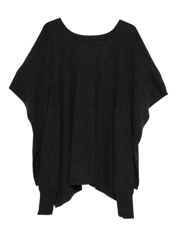 Alysi Damen Strickjacke in grau 2