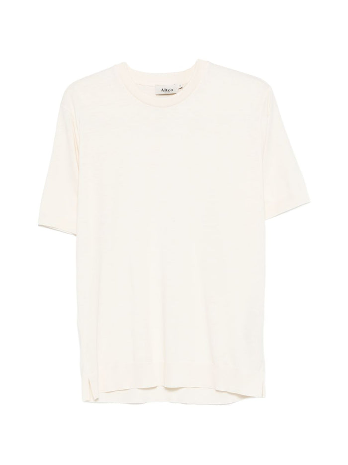 Altea Men's Linen T-shirt White 1