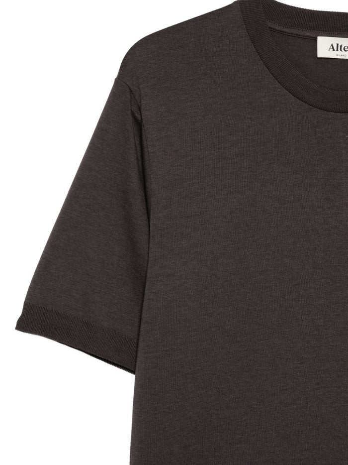 Altea Men's Brown Filo T-shirt 2