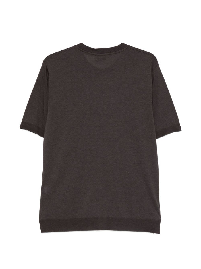 Altea Men's Brown Filo T-shirt 3
