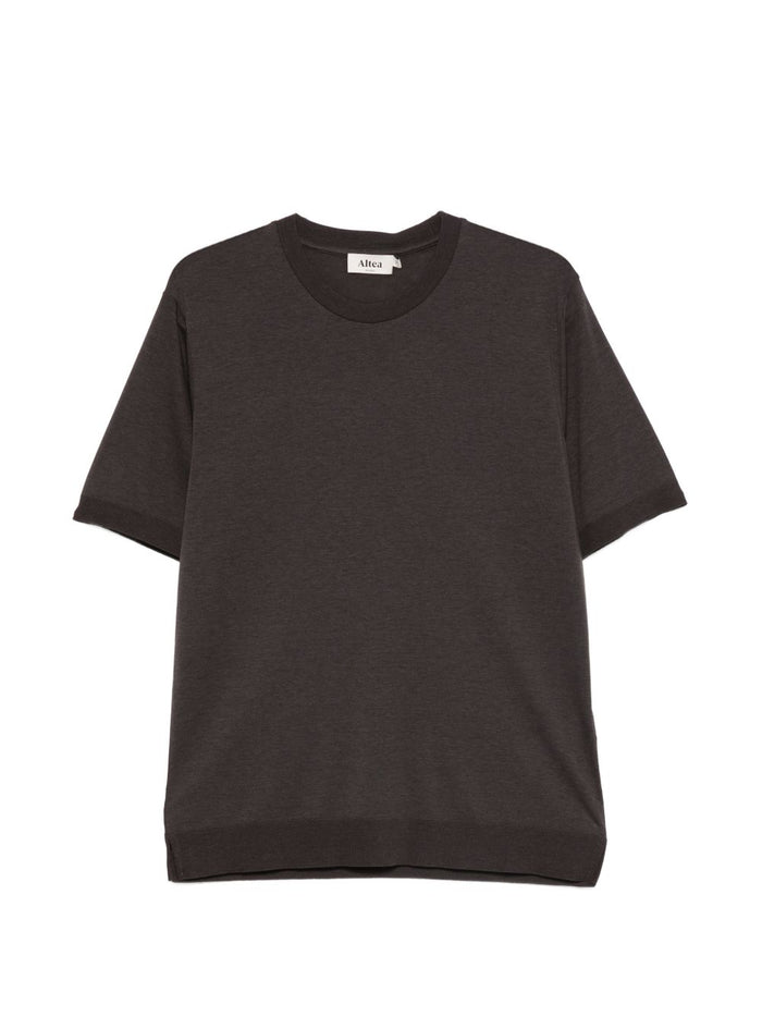 Altea Men's Brown Filo T-shirt 1