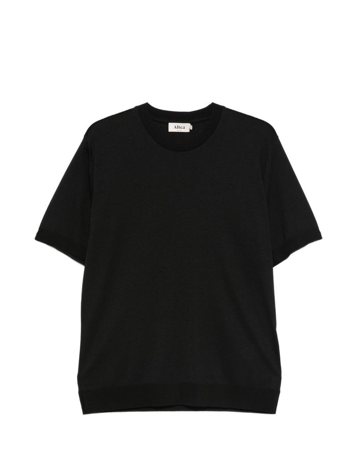Altea T-shirt in Filo Uomo Nero 1