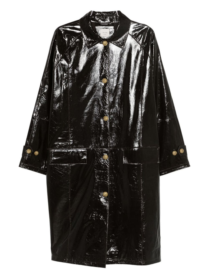 Alysi Damen-Trenchcoat in Braun 1