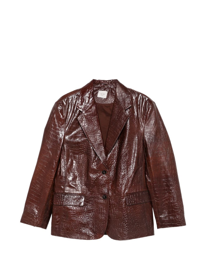 Alysi Giacca Marrone Donna 1