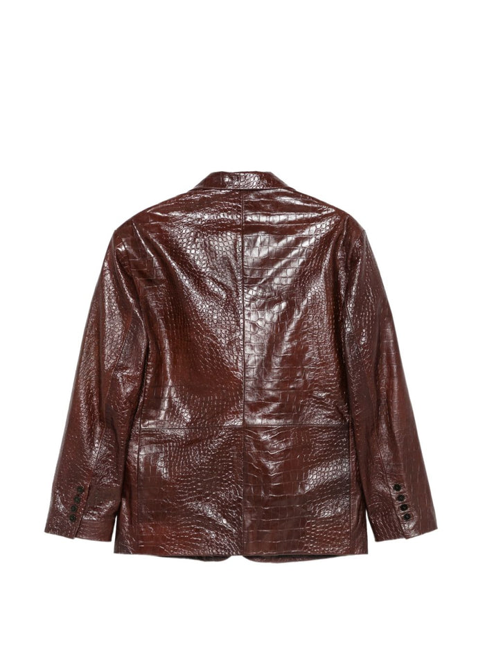 Alysi Giacca Marrone Donna 2