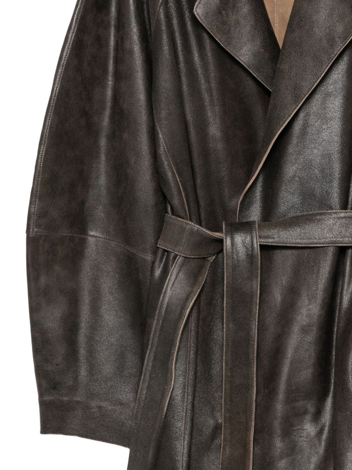 Alysi Cappotto Marrone Donna 3