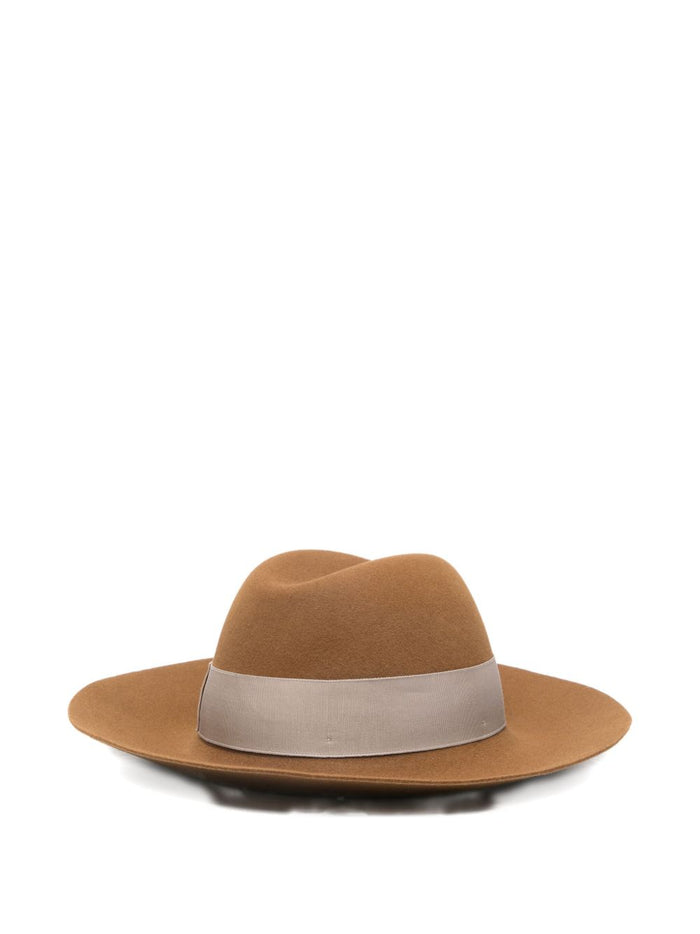 Borsalino Damenhut in grau 1