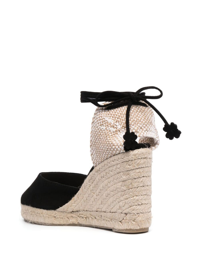 Castaner Scarpa Nero Donna Espadrillas Tacco 9.5 cm 3