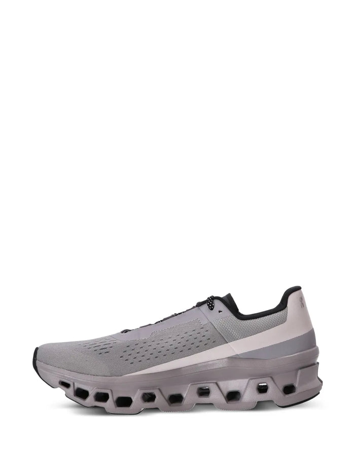 On Running Cloudmonster Uomo Scarpa Argento 4