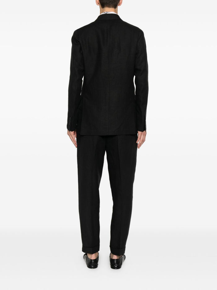 Santaniello Men's Black Suit 2