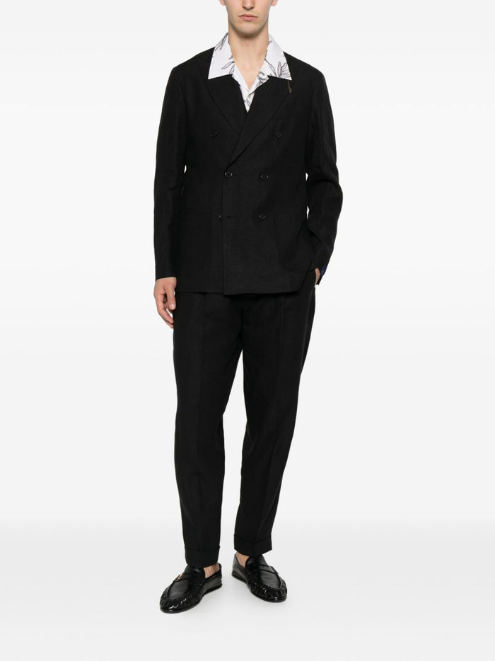 Santaniello Men's Black Suit 3