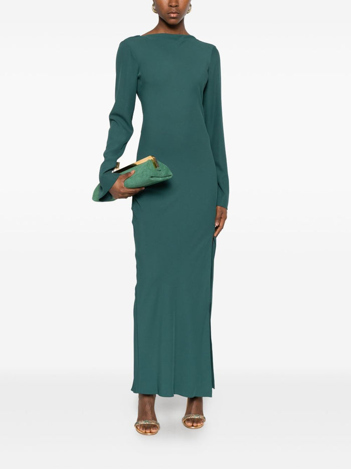 Patrizia Pepe Green Dress Woman 4