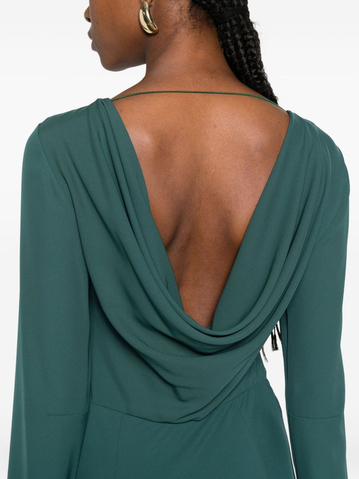 Patrizia Pepe Green Dress Woman 5