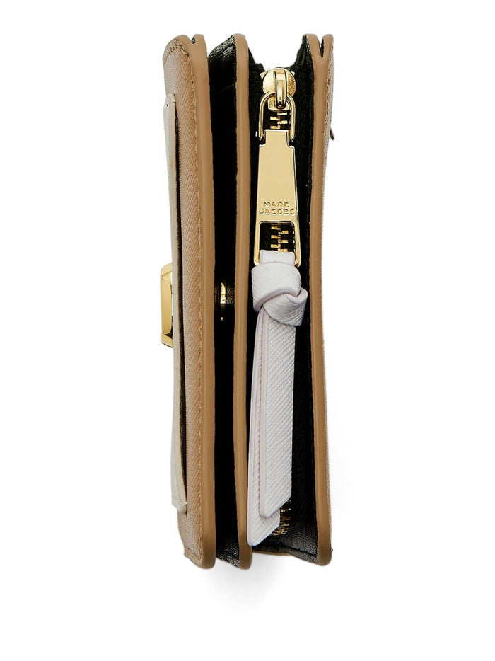 Marc Jacobs Donna Portafogli Marrone The Compact Wallet 3