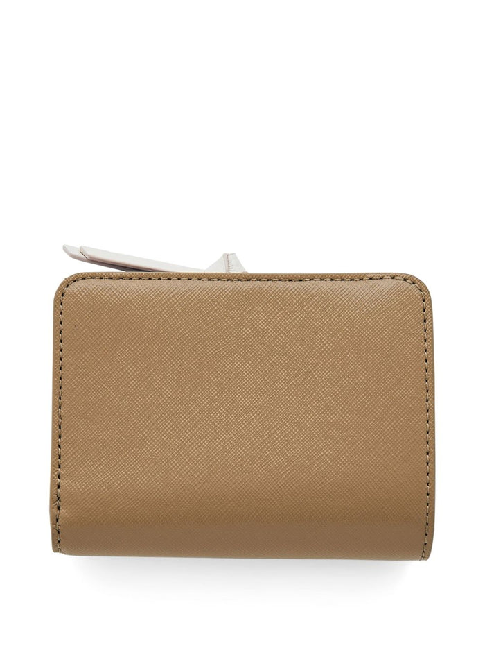 Marc Jacobs Donna Portafogli Marrone The Compact Wallet 4