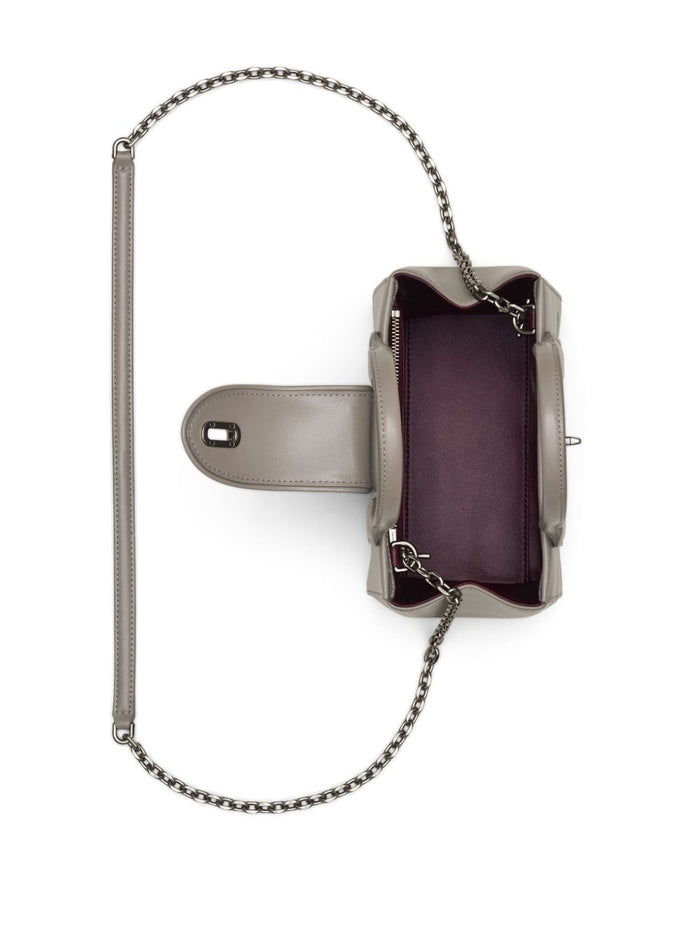 Marc Jacobs The Turnlock Crossbody Tote Bag Donna Borsa Grigio 7