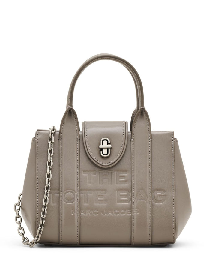 Marc Jacobs The Turnlock Crossbody Tote Bag Donna Borsa Grigio 1