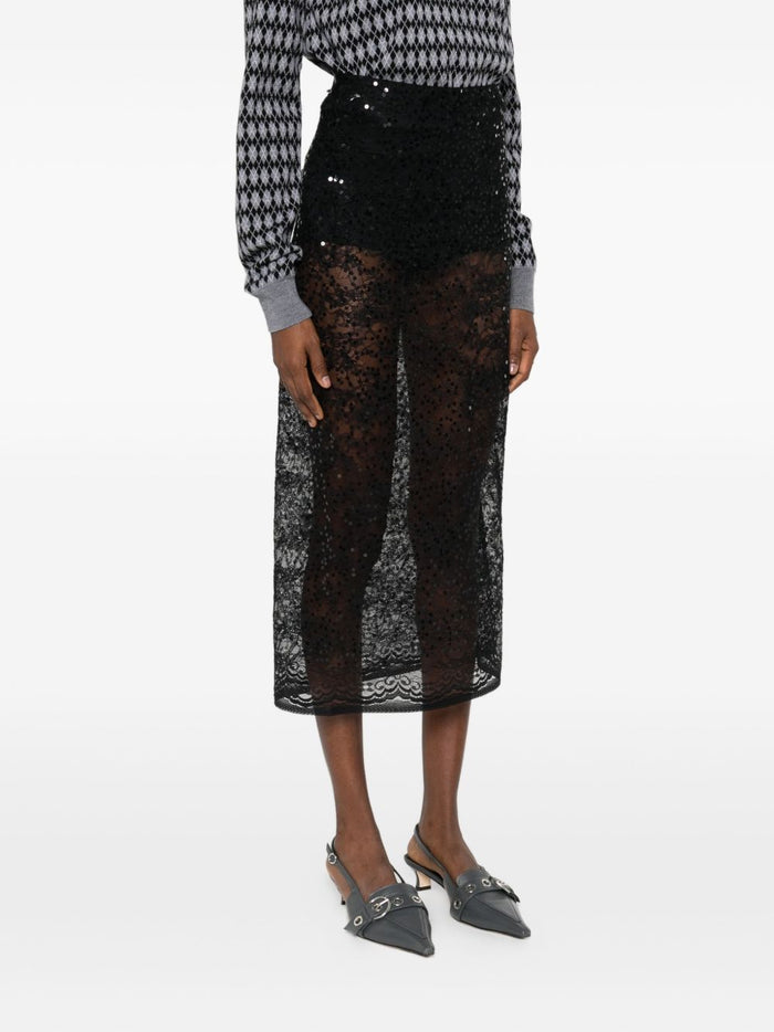 Patrizia Pepe Black Skirt Woman 2