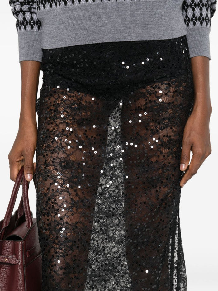 Patrizia Pepe Black Skirt Woman 4