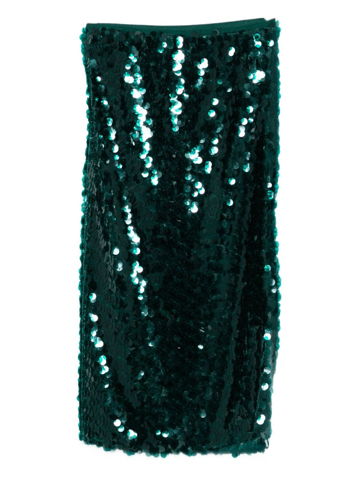 Patrizia Pepe Women's Green Skirt 1