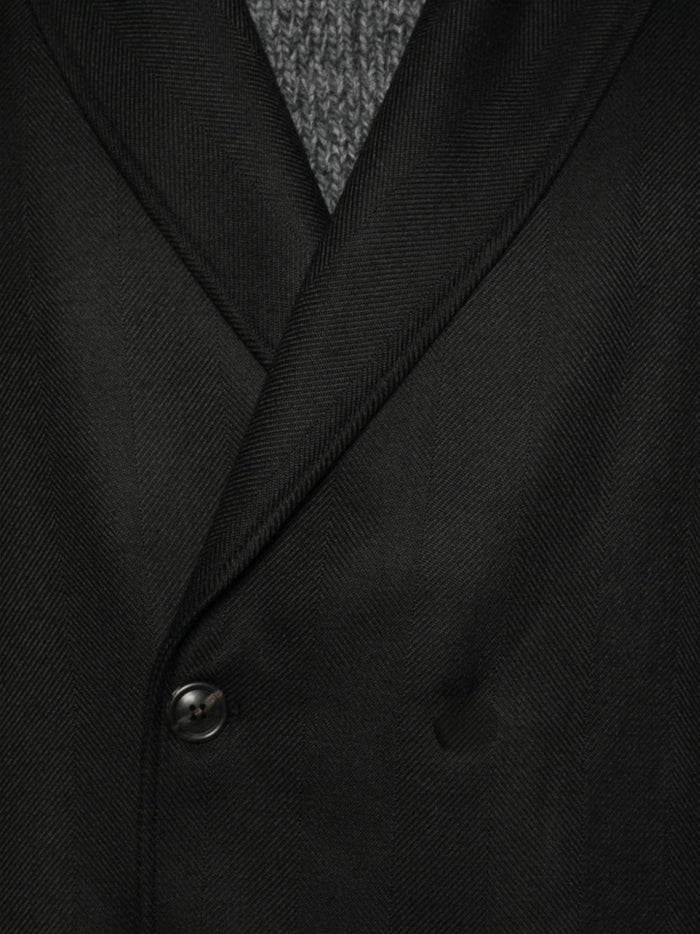 New York Cappotto Nero Uomo 2