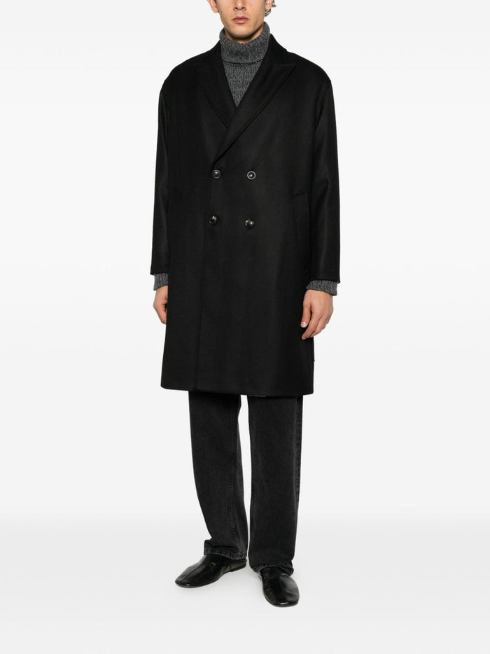 New York Cappotto Nero Uomo 3