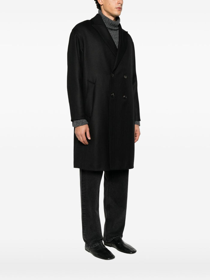 New York Cappotto Nero Uomo 4
