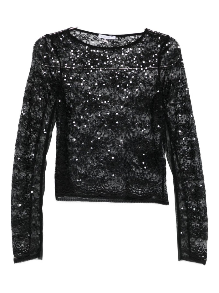 Patrizia Pepe Damen Pullover in schwarz 1