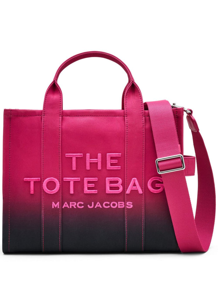 Marc Jacobs Borsa Nero-Rosa Donna The Ombre Canvas Medium 1